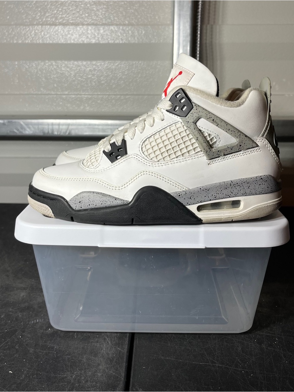 Size 6 - Air Jordan 4 Retro OG 2025 White Cement